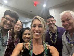 Tynor, Mallory, Leahnor, Andrea, Milo, and Brad